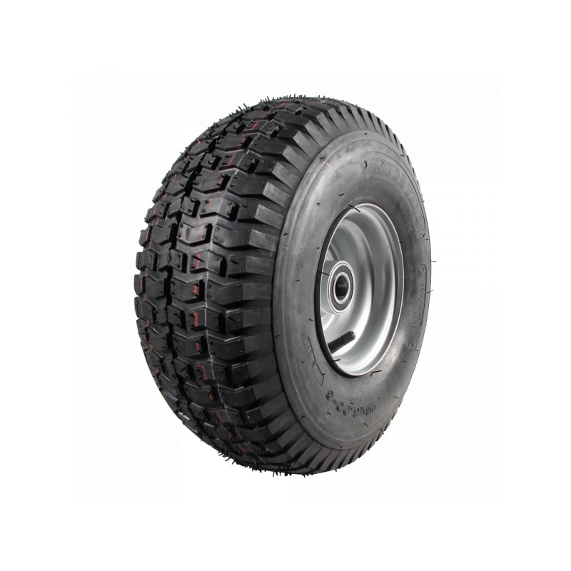 Komplettrad 13x5.00-6 4.50Ax6 ET0 NL75mm Stahl S-2101 Silbergrau