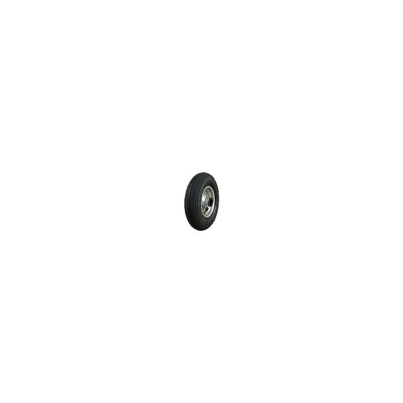 air tire + wheel 200x50 1.25x3.8 (200x50) ET0 ball bearing 20 NL60mm steel V-5501 grey