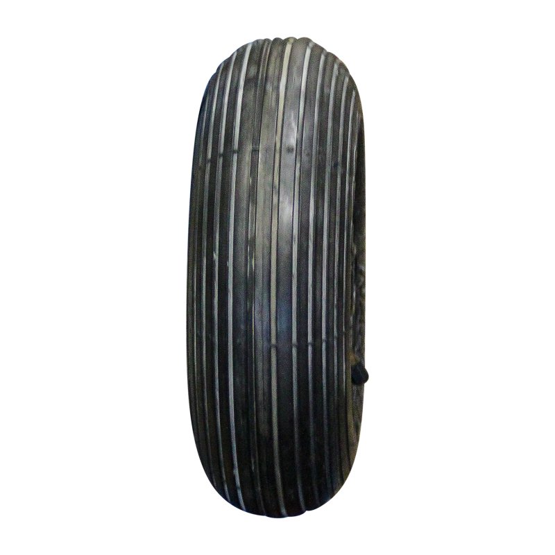 luchtband + wiel 3.00-4 2.10x4H2 ET0 rollager Ø25 NL75mm staal S-2301 zilvergrijs