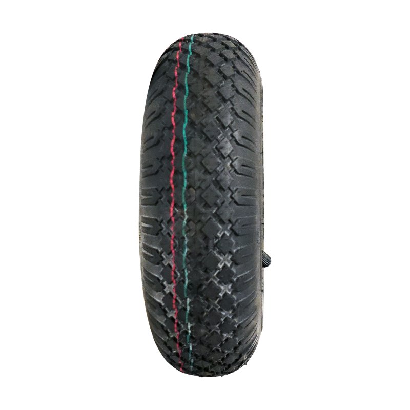 air tire + wheel 3.00-4 2.10x4H2 ET0 NL75mm steel S-2303 grey