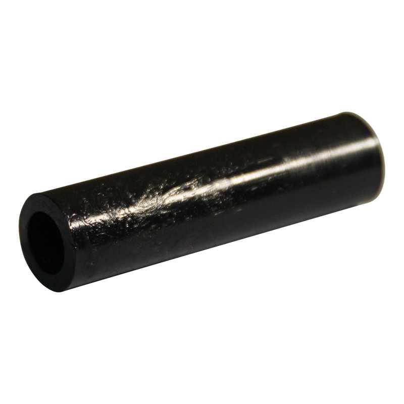 Bush Ø20mm Ø12,5mm 76,5mm PA, jet blackt RAL 9005