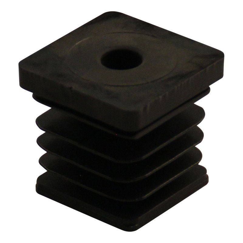 Douille carrée 17 k 8x28 hs, pour entretoise 20x20x1,5 (intérieur 17x17) PA