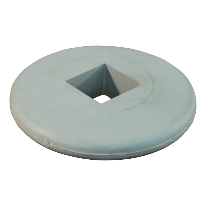 Abweissrad Ø 90 ⧄ 20,0mm Silbergrau RAL 7001