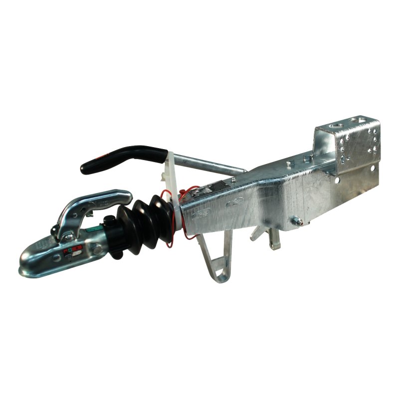 overrun devices KRV20-A ⧄100 mechanical ball coupling jockey wheel bracket welded
