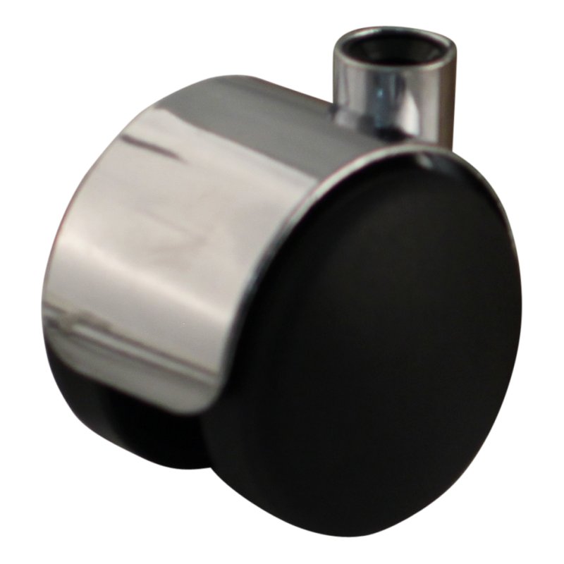 roulette pivotante 50mm serie 65-67 draadstift M8 palier lisse