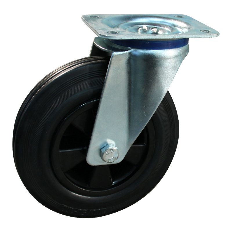 zwenkwiel 160mm serie 01 ᠆ 15 plaatbevestiging glijlager