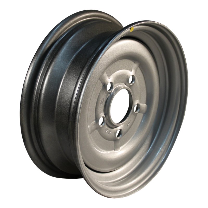 pneu + roue 155/70 R12C 4½Jx12H2 ET20 67/112/5 métal R701 M+S gris argent