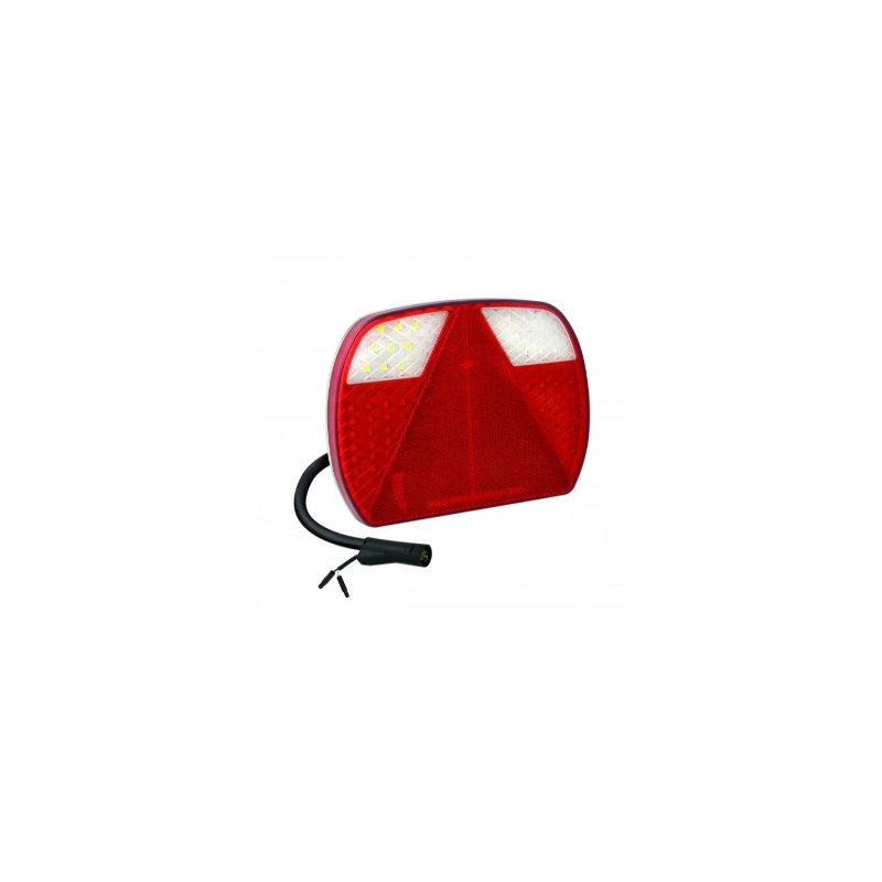 Feu arrière LED slimline câble 180cm câble gauche 12/24V 6-PIN's