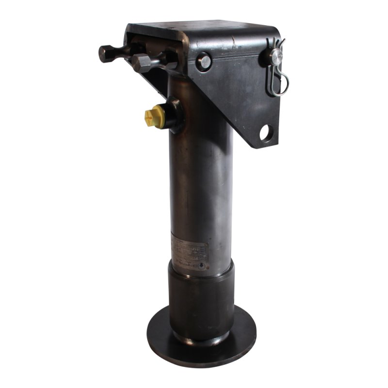 tipping (90°) hydraulic jack with spring return Ø80mm plain