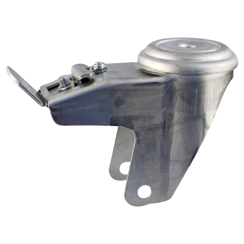 roulette pivotante avec frein 140mm série 01 ᠆ 91 trou pour boulon palier lisse