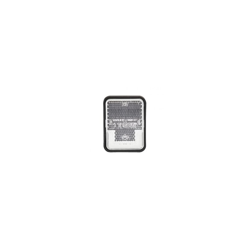 LED Positionsleuchte fluoreszierendes Weiss 12-24V