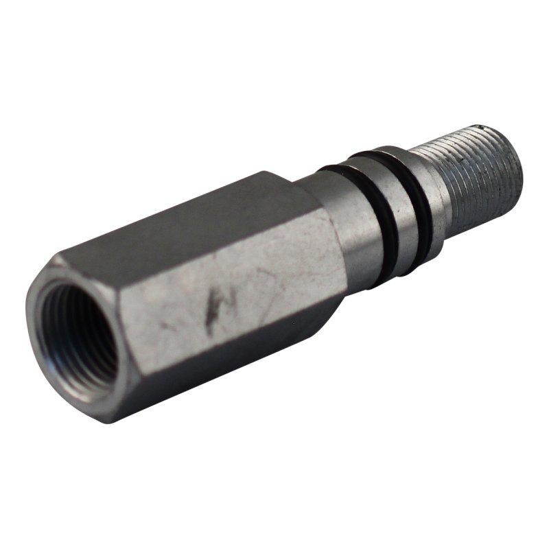 oil valve + rupture protection M18x1,5 + 3/8" GAS