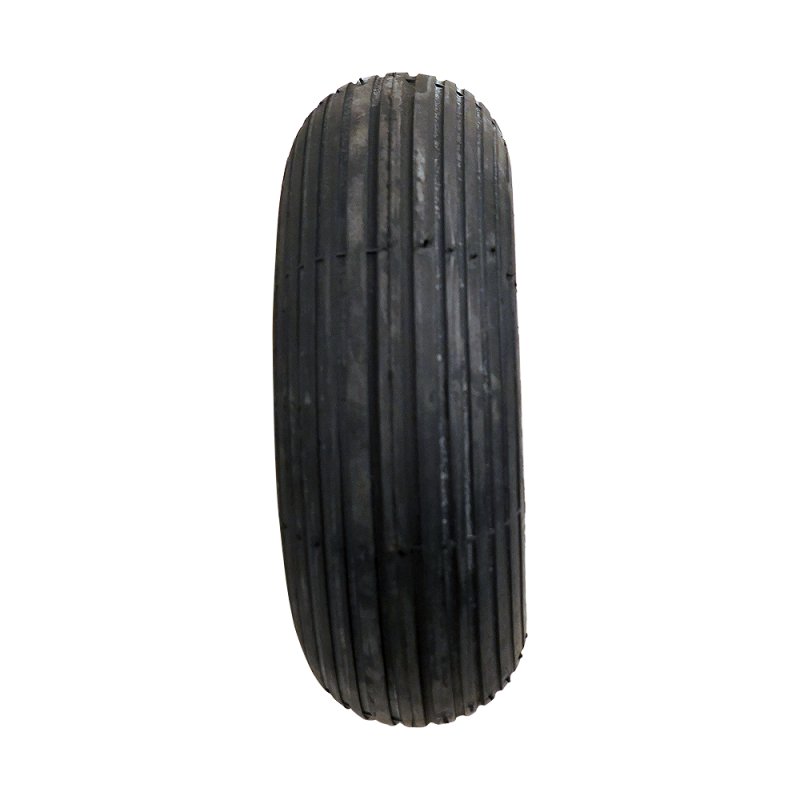 Komplettrad 3.00-4 2.10x4 (260x85) Rollenlager Ø20 NL50mm Kunststoff PP S-2301 Schwarz
