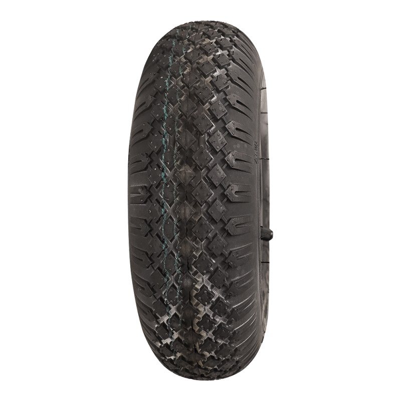 Komplettrad 3.00-4 2.10x4 (260x85) Rollenlager Ø20 NL50mm Kunststoff PP S-2303 Schwarz