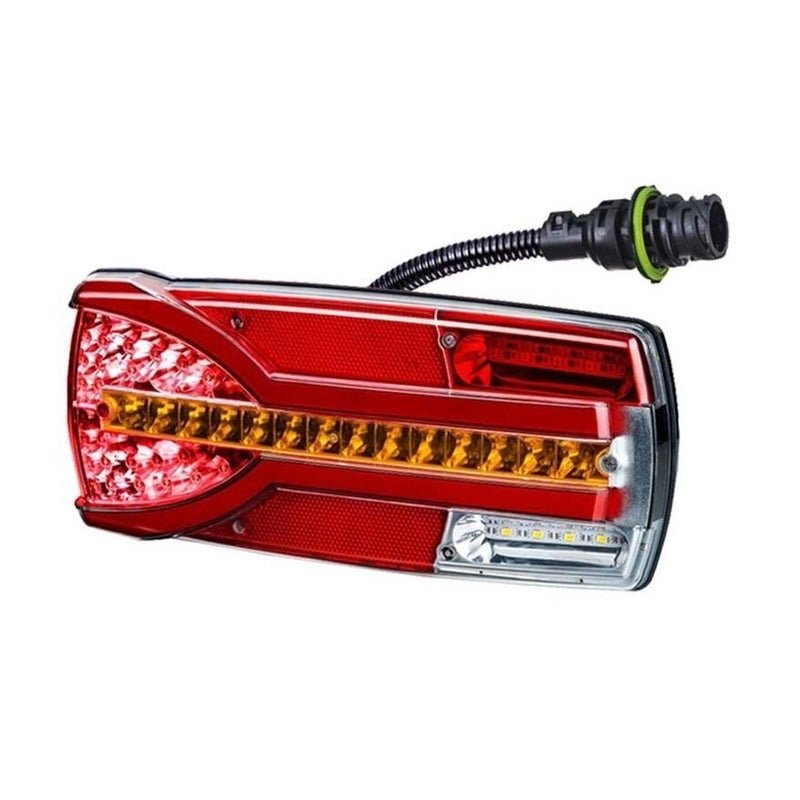 Links | LED Rücklicht dynamisches Blinklicht | 12-24V | 7-PIN