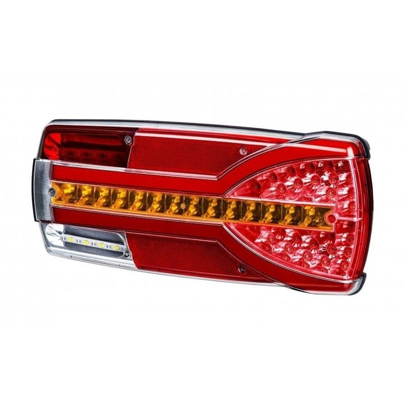 Rechts | LED Rücklicht dynamisches Blinklicht | 12-24V | 7-PIN AMP