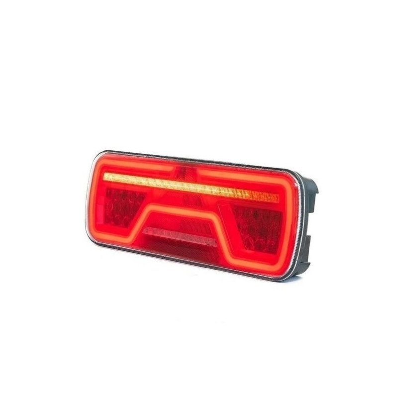 Right | LED neon rear light | 12-24V | 8-PIN with 4x SuperSeal