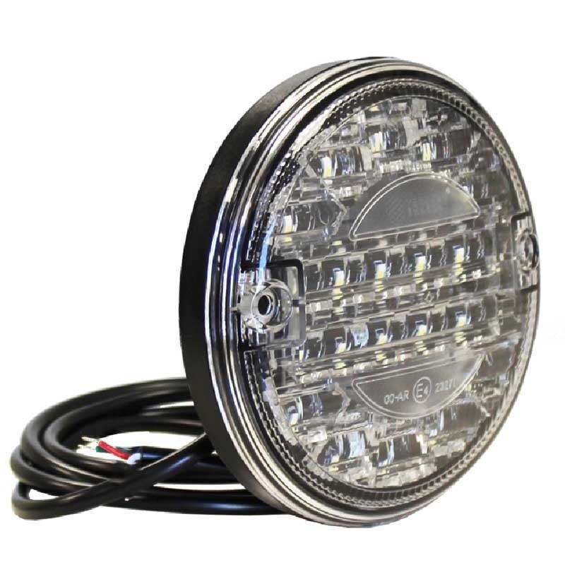 LED Slimline Hamburger Rückfahrlicht | 12-24V | 150cm. Kabel