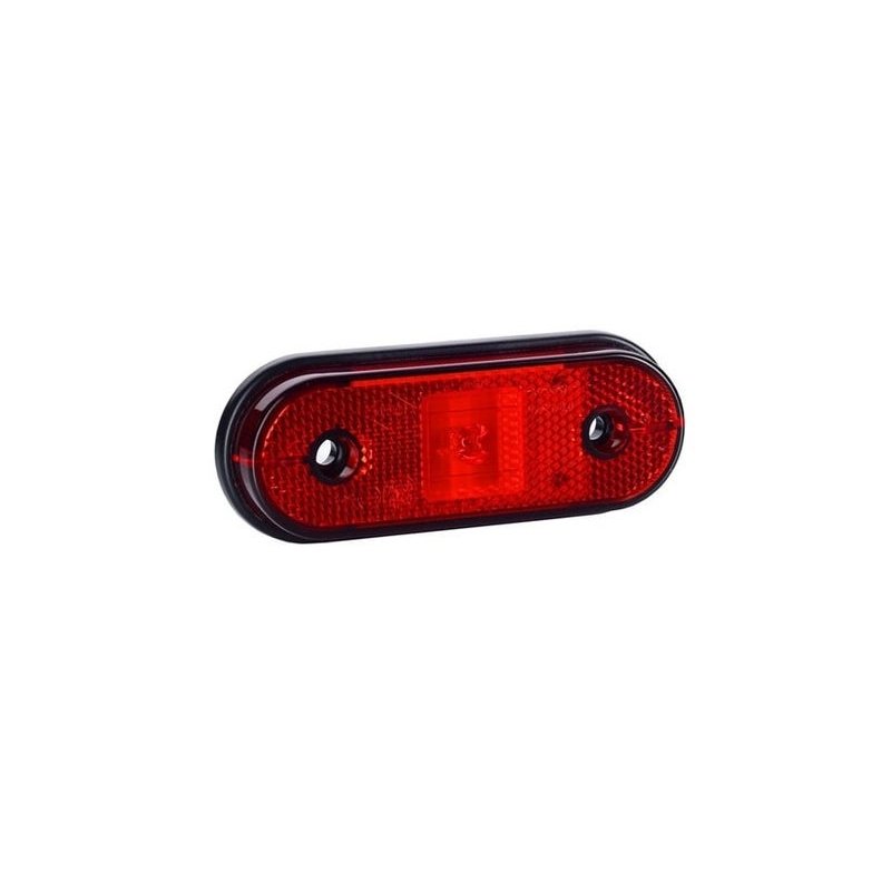 LED-Umrissleuchte rot 12-24V 50cm Kabel