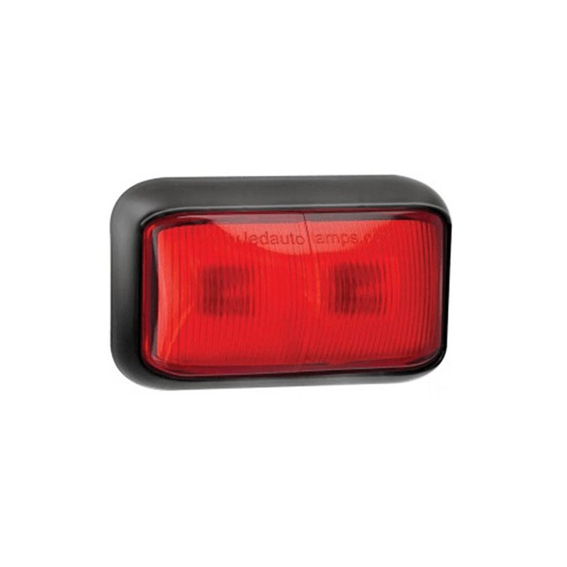 Feu de position LED rouge | 12-24V | 40cm de cable