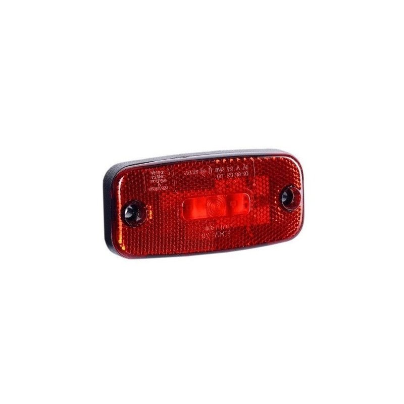 Feu de position LED rouge | 12-24V | câble de 45cm.