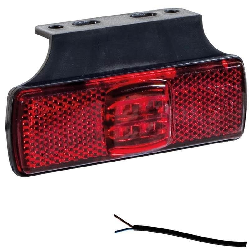 LED Positionsleuchte Rot | 12-24V | 50cm Kabel