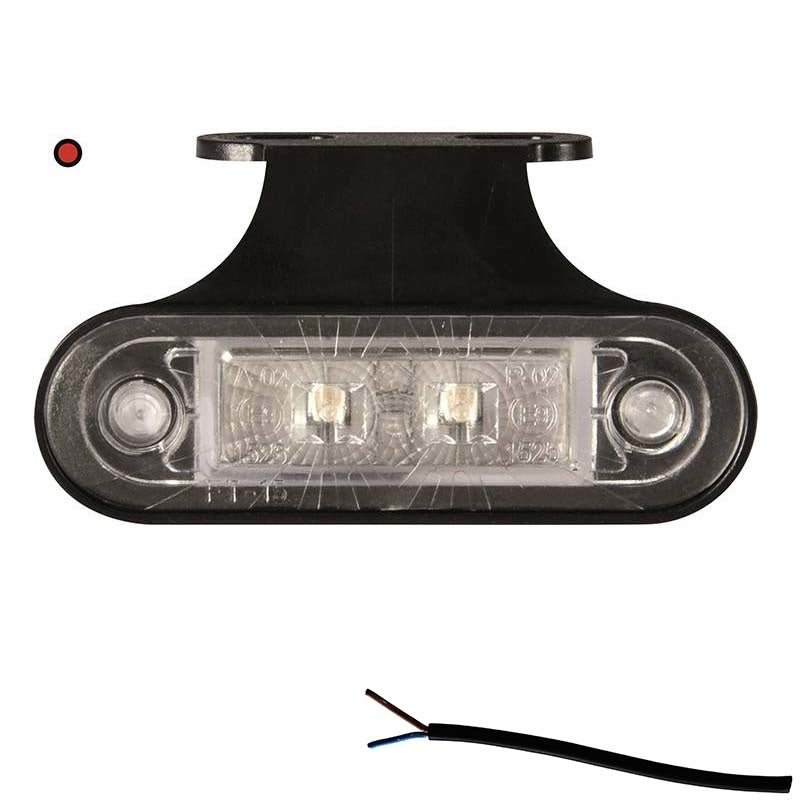 Feu de position LED Rouge | 12-24V | 50cm cable
