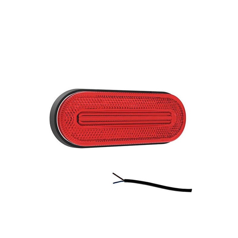 Feu de position LED Rouge | 12-24V | 50cm cable