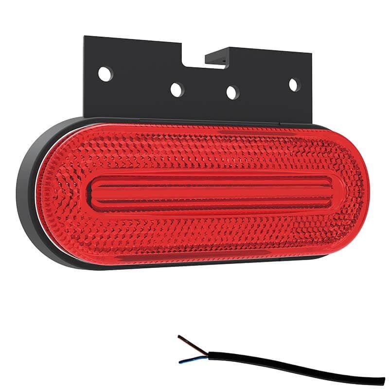 Feu de position LED Rouge | 12-24V | 50cm cable