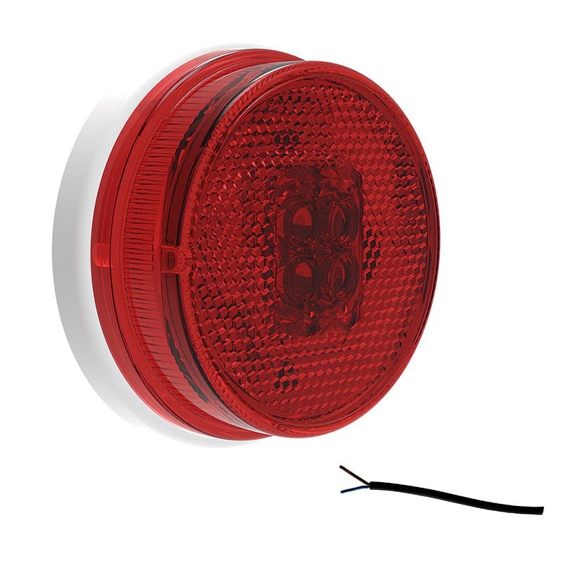 Feu de position LED Rouge | 12-24V | 50cm cable