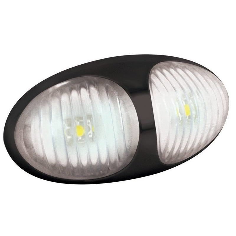 Feu de position LED blanc | 12-24V | connecteur 2-PIN