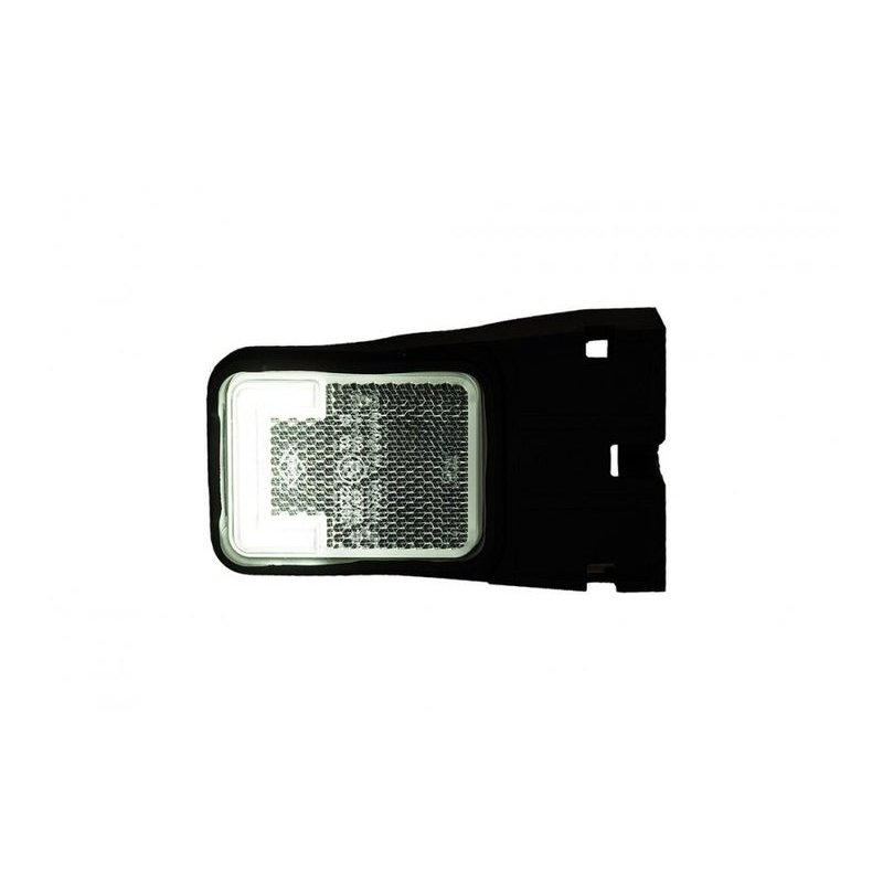 Feu de position LED blanc | 12-24V | 50cm. cable