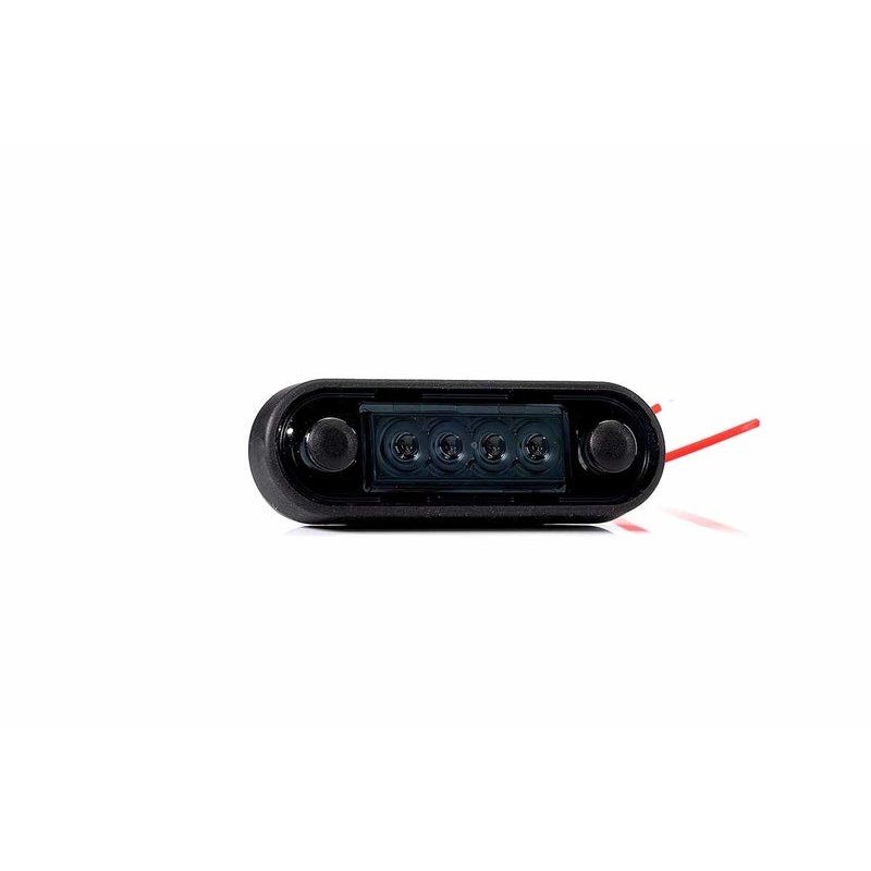 Feu de position foncé rouge | 12-24V | 0,15m. cable