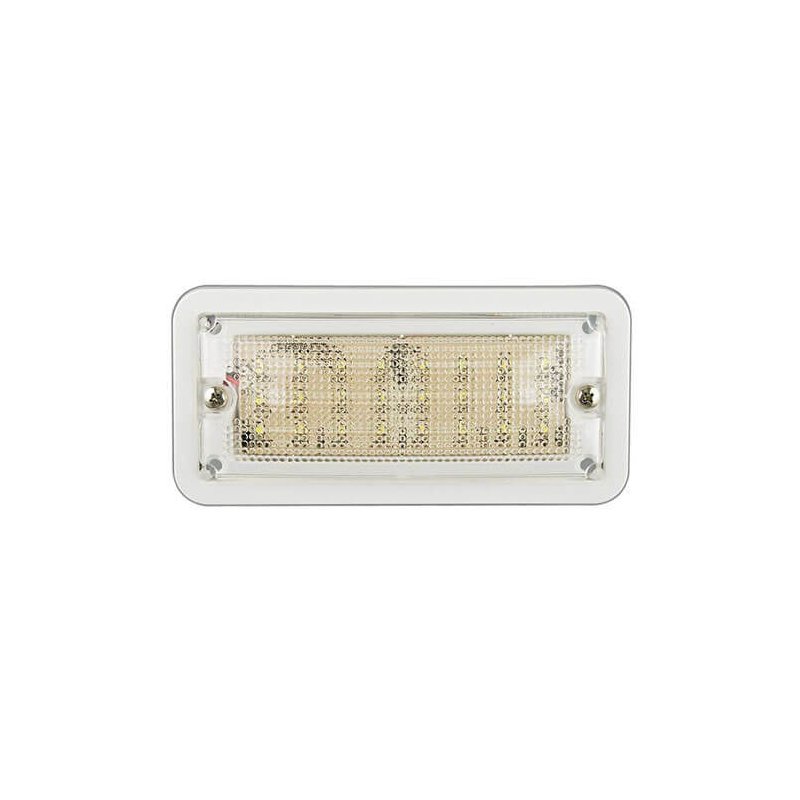 Eclairage intérieur LED | boîtier blanc | 24V | lumière blanche froide