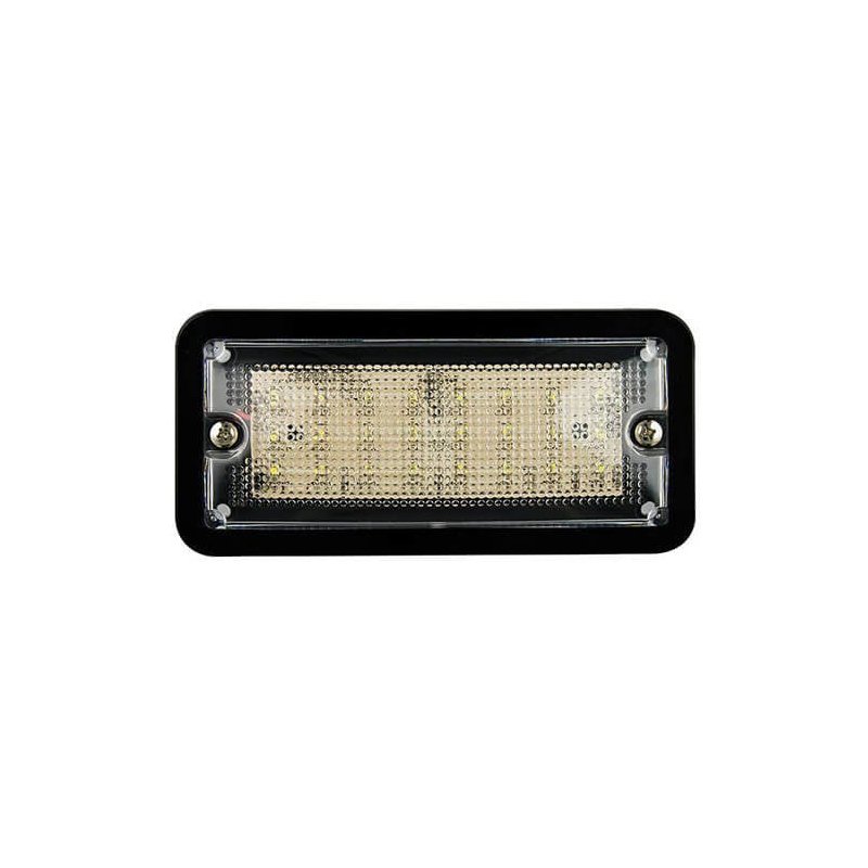 Eclairage intérieur LED | noir | 12V | lumière blanche froide