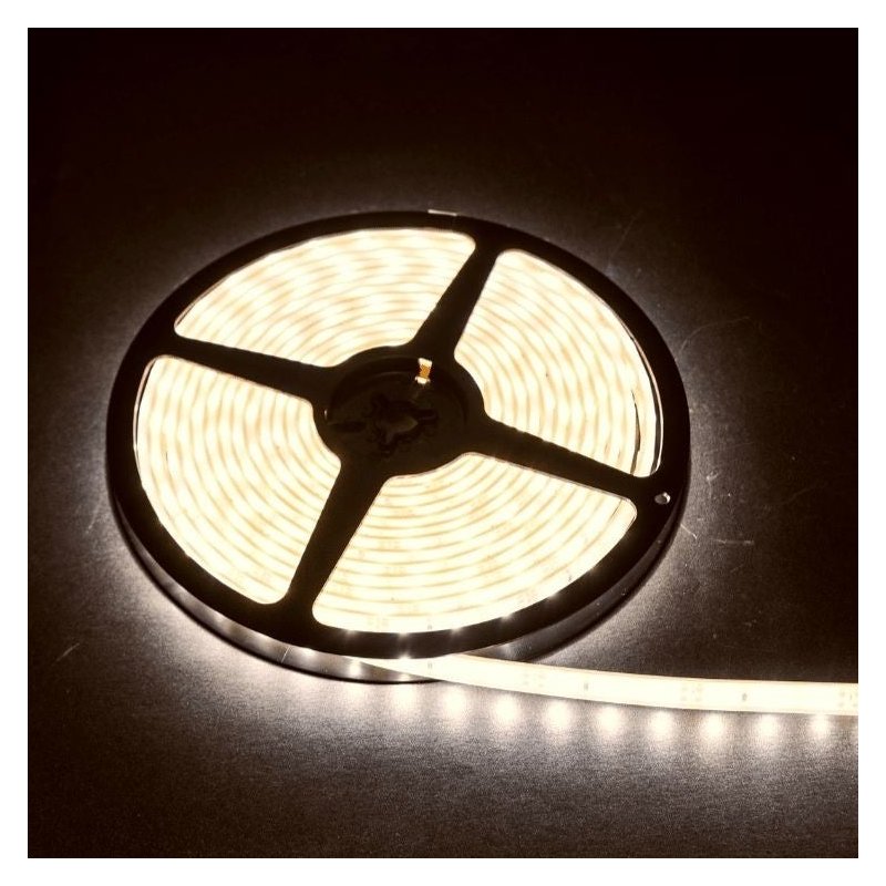 LED strip on reel 5m. | 24V | 1200 lumens per metre | 4000K | IP68