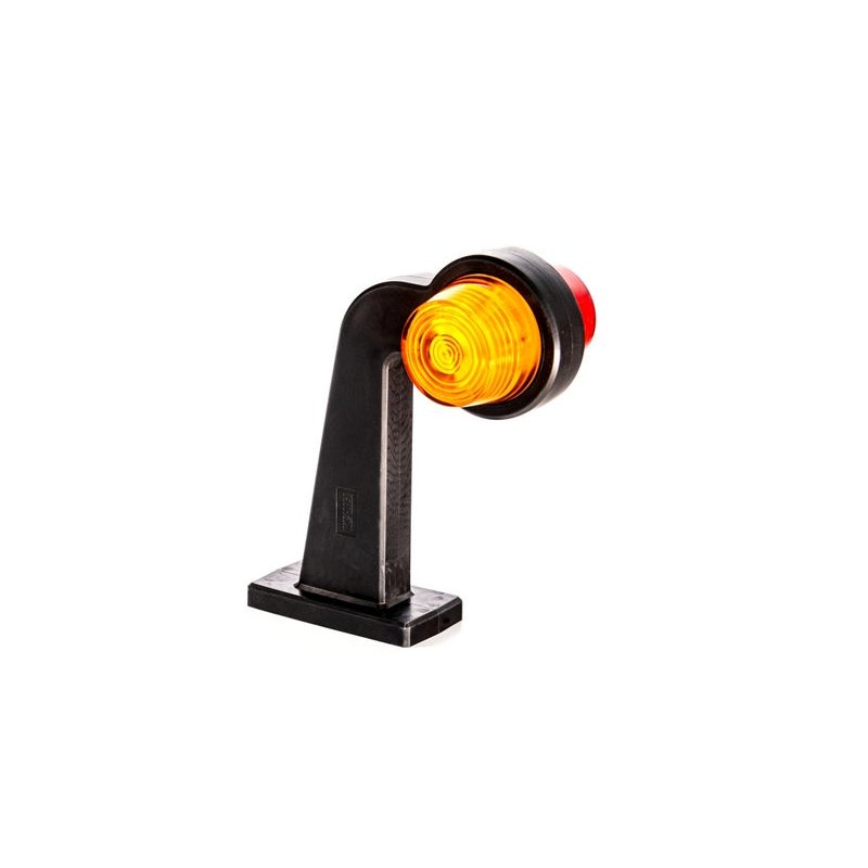 LED feu de gabarit LED gauche rouge/ambre 24V 30cm de câble