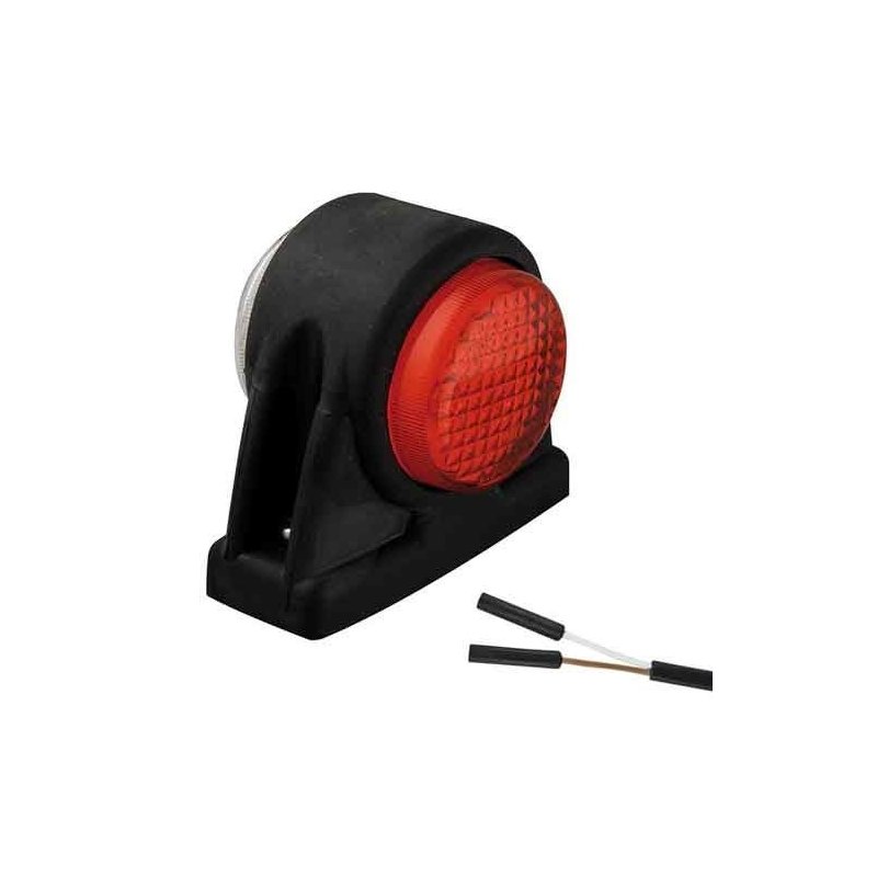 LED side marker light with short stem | 12-24V | 2-PIN connector