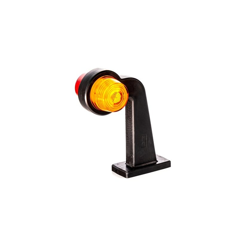 LED Begrenzungsleuchte rechts rot/amber 12-24V 30cm Kabel