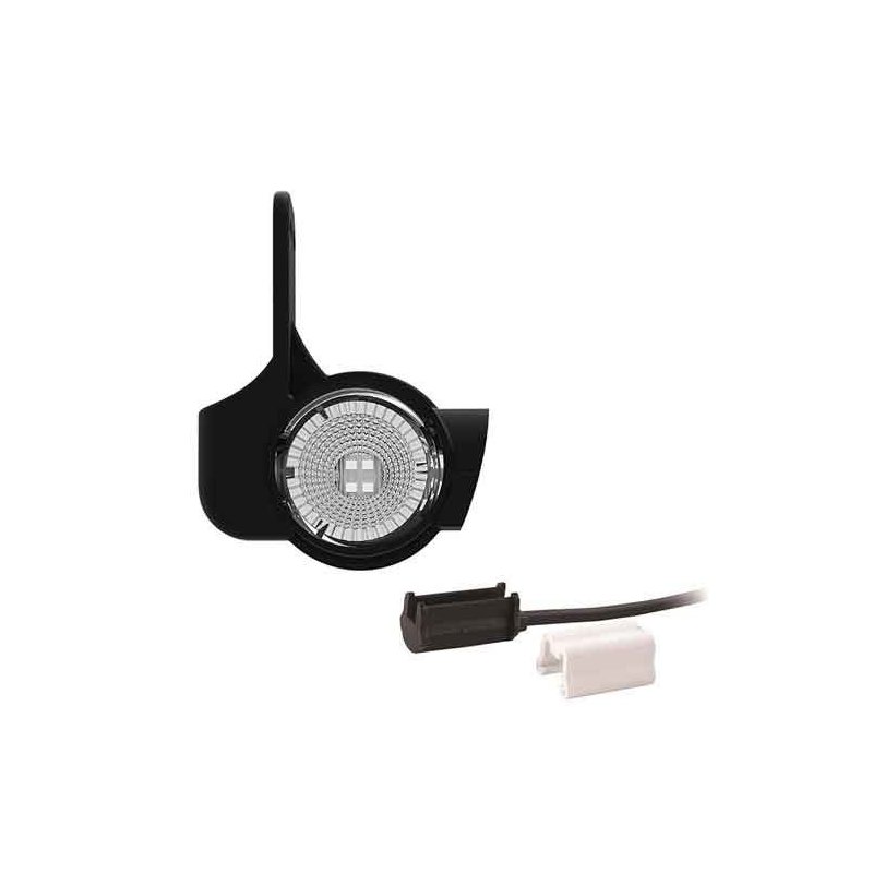 Gauche | feu de gabarit LED avec courte tige | 24V | 1.5mm². connecteur