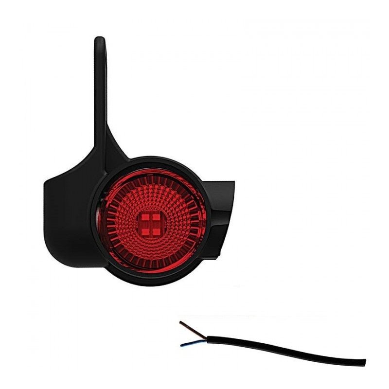 Rechts | LED Begrenzungsleuchte mit kurzem Griff | 12-36v | 20cm. Kabel