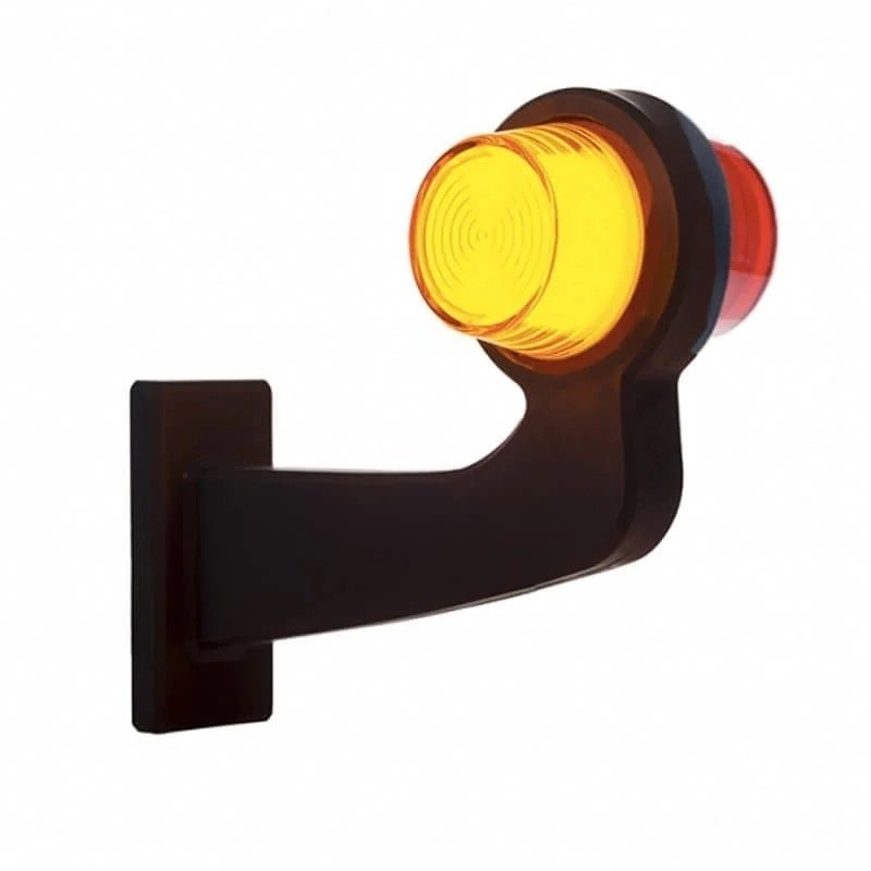 right | LED pendant lamp | angled stem | frosted lens | 12-24V