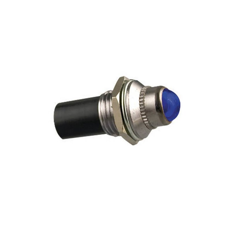Lampe de contrôle LED pour cockpit | bleu 24V