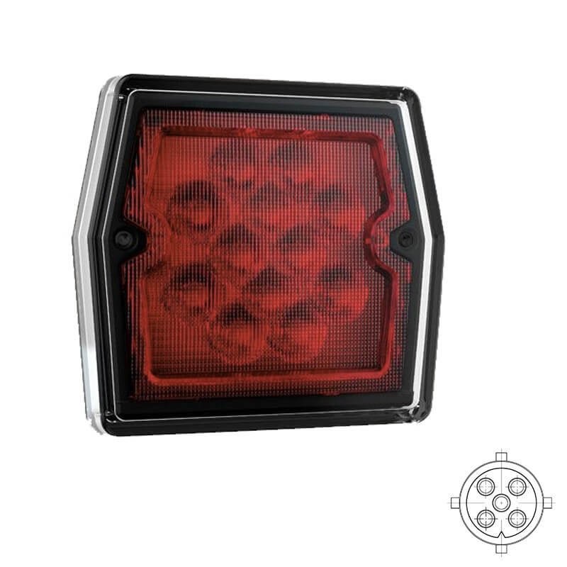 LED-Kompakt-Nebelscheinwerfer | 12V | 5-PIN Bajonett