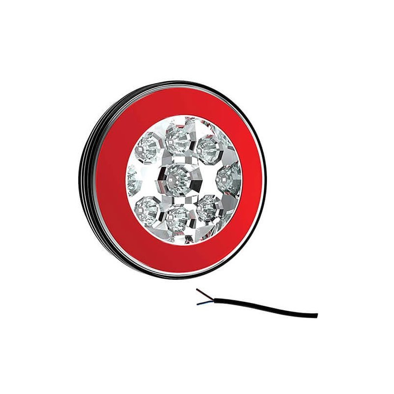 LED Nebelscheinwerfer | 12-36v | 100cm. Kabel