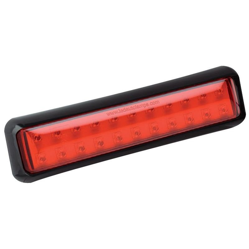Feu de brouillard LED slimline | 12-24V | 40cm. cable
