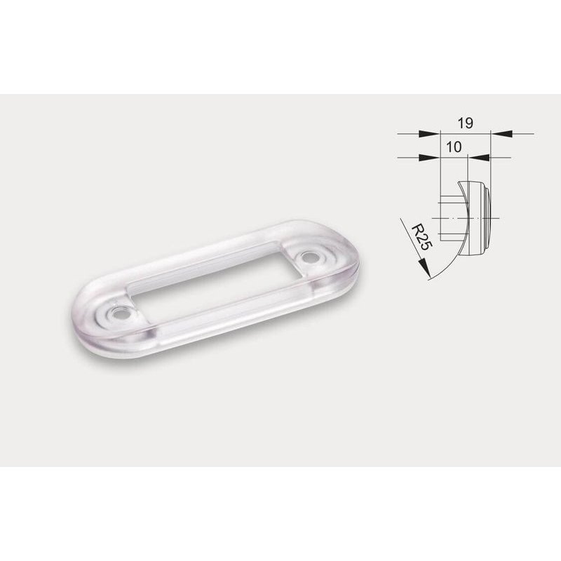 Mounting bracket white | 200 series marker light for lamp bracket