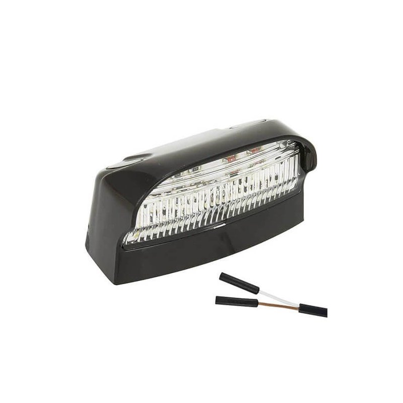 LED licence plate light 12/24V 2-PIN connector