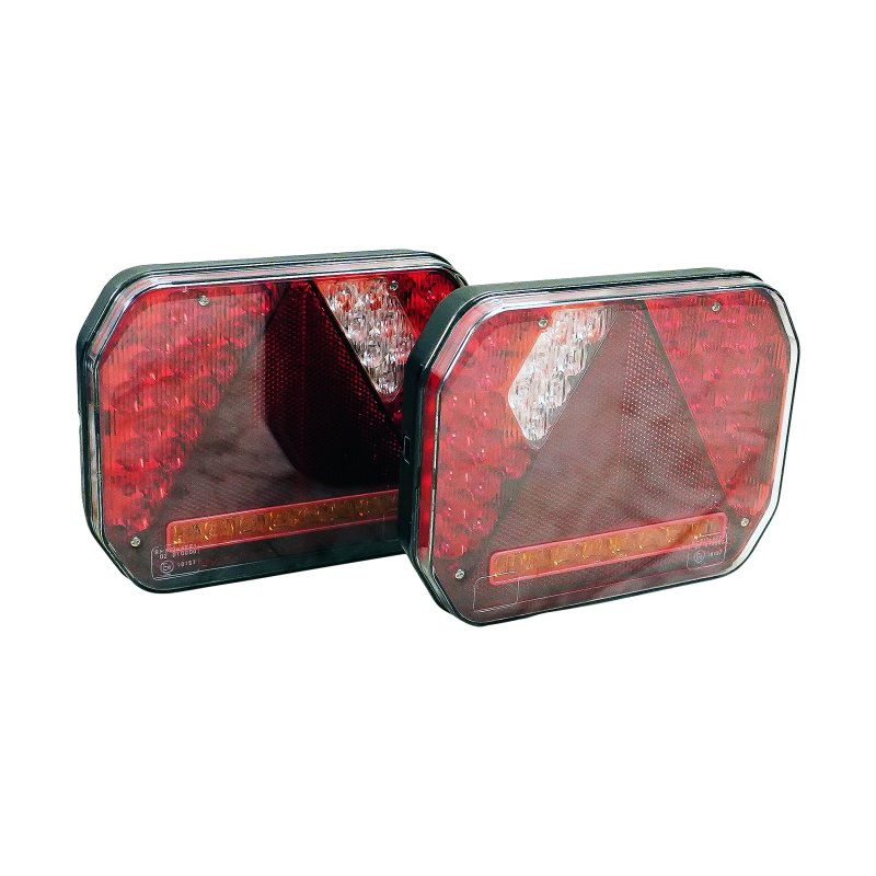 plug and play LED lighting set plug 13-pin 12-24V , including 2x width lamp