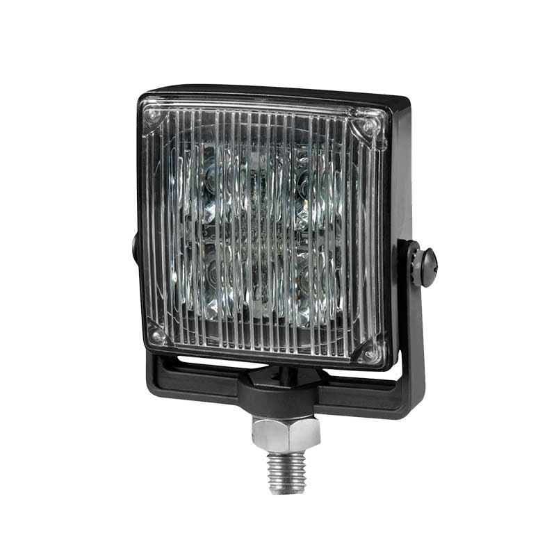 Feu flash LED | sur support de montage | R65 | orange | 4 LED | 12-24V
